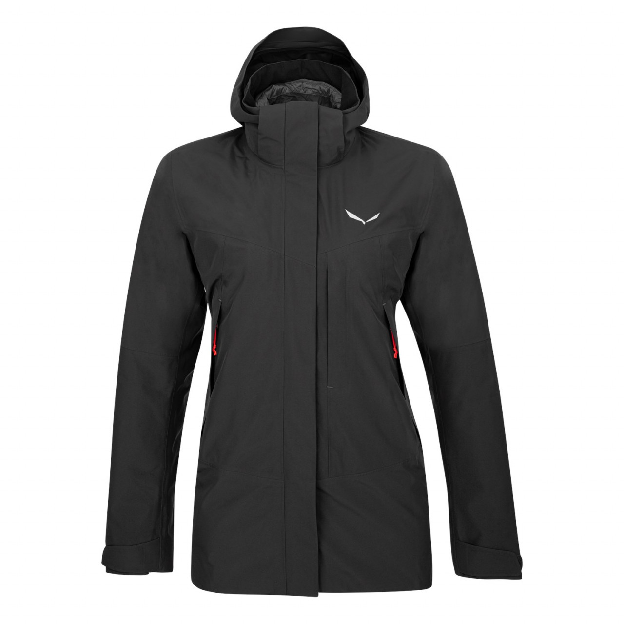 Salewa Women's Stelvio Gore-Tex® Convertible Hardshell Jackets Black SGA-638029